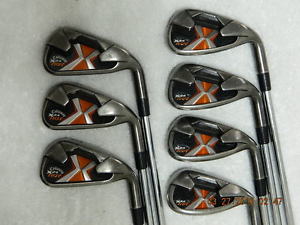 WOMENS Callaway X-24 Hot 5-AW RIGHT HANDED Callaway X Series Steel UNIFLEX -1.5