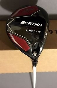2015 Callaway Bertha Mini 1.5 Driver 14* Speeder665 Regular Flex Graphite Golf