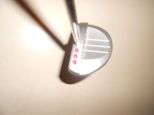 CAMERON RED X2 CENTER SHAFT W/3 RED DOTS 35"PUTTER+FREE BRAND NEW TITLEIST BALLS