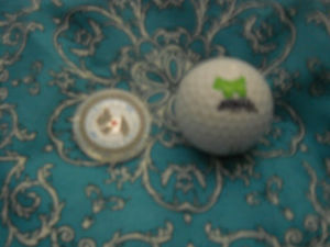NEW SCOTTY CAMERON JAPAN M + G SCOTTY DOG BALL MARKER+NEW GREEN SCOTTY DOG BALL