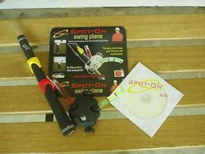 10 New Spot On Golf Swing Plane Training Aid Sets DVD Endorsed by Justin Rose