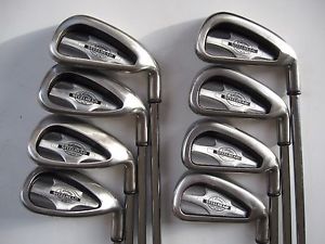 Very Nice Callaway Steelhead X-14 Pro Series Irons 3-PW with Stiff Rifle Shaft