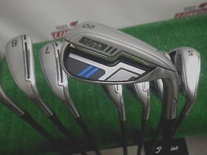 Right-hand Adams Idea 2014  iron set 5 thru PW,GW,SW R-flex graphite