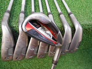 USED RH KING COBRA S9 4-GW IRON SET NS PRO REGULAR FLEX STEEL RH