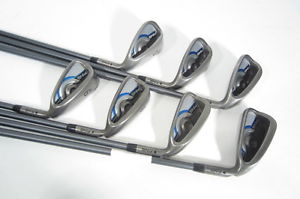 '2016 PING GMAX Black Dot IRONS (6-PW,UW,SW) IRON SET w/Graphite SOFT-REGULAR