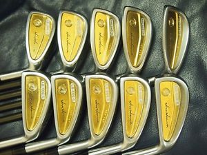 Gold Face ! Honma Mens LB606-G  New H&F 24K gold face3s golf iron, Excellent !