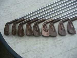 Dunlop Max 357 BeCu irons,True Temper R300 shafts,regripped.Very nice condition