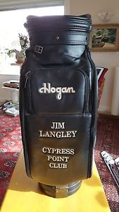 Ben Hogan Medallion Full Leather Large Golf Cart Bag 11