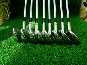 GOLF CLUBS FULL  SET  OF QUALITY TITLEIST  990  DCI  IRONS  3 - W