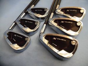 Used Golf Clubs Yamaha Impress X D Black Iron set DX-508i 6S SR Men E7K