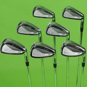Genuine Mizuno MP-64 Forged Irons 4-PW Stiff Flex Steel Shafts R/H Used