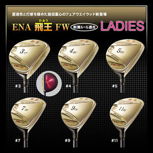 [for Senior] ENA GOLF JAPAN 飛王 HIOU FAIRWAY WOOD 2011 MODEL MADE IN JAPAN[for Se