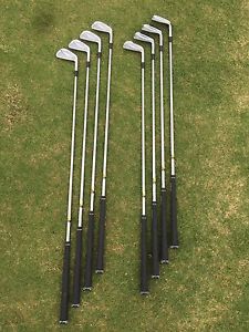 Men's Mizuno MP-64 (3-PW) Irons Dynamic Gold S300 Stiff Flex EUC!