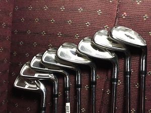 Cobra Amp Cell Iron Set 4-GW Regular Flex Right Hand Great Condition