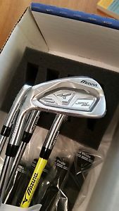 Men's LH left handed Mizuno JPX 850 Forged 4-GW irons Stiff XP 115