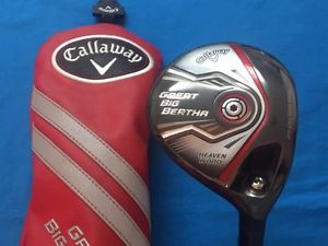 2016 CALLAWAY GREAT BIG BERTHA 20* HEAVENWOOD FAIRWAY WOOD KURO KAGE REG FLEX