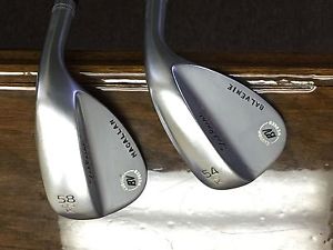 Custom Titleist Vokey Design K Grind Wedges (54 & 58) with Project X 6.5 Shafts