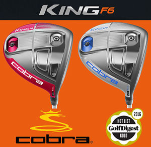 2016 COBRA KING F6 WOMENS DRIVER NEW MATRIX RED TIE 50Q4 SHAFT CHOOSE YOUR COLOR