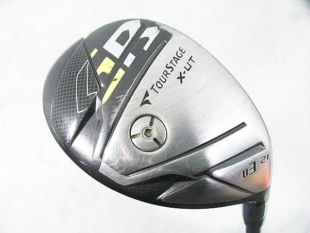 Used Golf Clubs Bridgestone Tour Stage X-UT GR 2014 utility Stiff U3 Men X3A