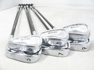 Used Golf Clubs Yamaha Impress X V Forged 2011 Iron set Tour AD 75 Stiff E2B