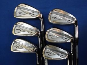 Used Golf Clubs Callaway X-FORGED2013 Iron set TourAD AD85 JP 6S Stiff Men D5U
