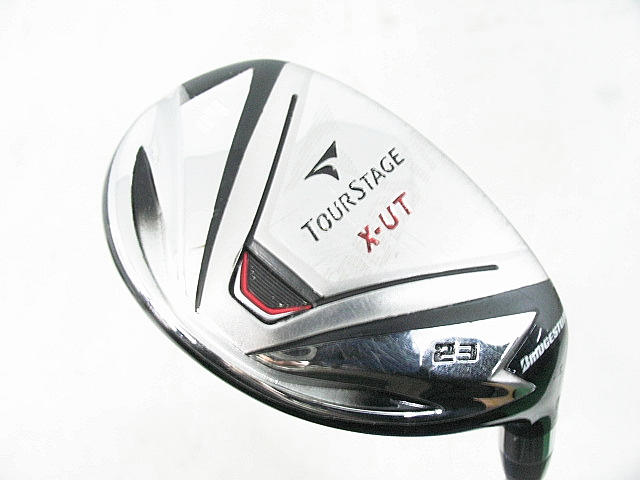 Used Golf Clubs Bridgestone Tour Stage X-UT 2011 utility Stiff U4 Men G1W