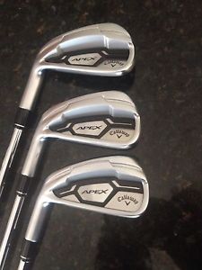 2016 Callaway Apex Iron Set, Left Hand, LH, XP95 R300, 5 - AW, Or Heads Only