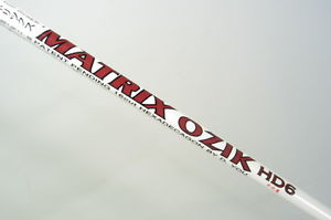 -Tour Issue- MATRIX Custom HD6 'White' X-Flex DRIVER SHAFT w/ Titleist Adapter