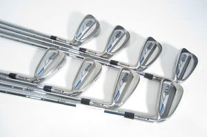 '2016 PING i E1 Maroon Dot IRONS (4-PW,UW) IRON SET w/ Z-Z65 Steel STIFF (+1