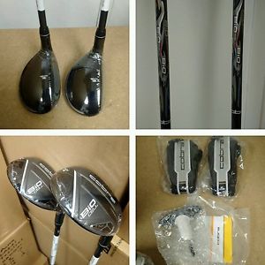 2 x Cobra Bio Cell Hybrids Lite Flex Graphite Shafts New