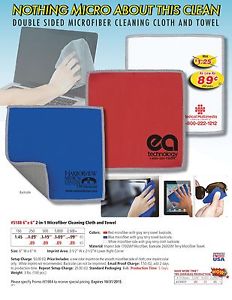 5000 Microfiber Towels Custom Printed with Your Logo or Message