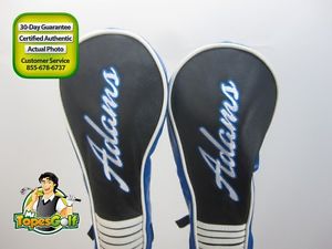 2015 Adams Tight Lies Ti 3+ & 5 Wood Set Fubuki 50 Regular Flex Headcover 18964A