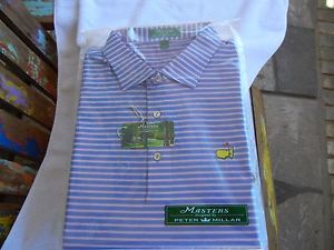 2016 MASTERS COLLECTION GOLF SHIRT  BY PETER MILLAR size  L