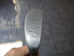 Antique wood shaft THE MILLS HILTON 