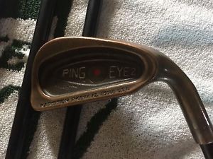 9 Original PING Copper Beryllium Eye 2 - Square Groove Irons - 3 thru 