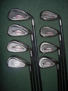 2002 Callaway Big Bertha Iron Set 4 thru GW  Graphite Regular Flex, New Grips