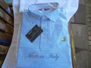 2016 MASTERS MADE IN ITALY GOLF SHIRT size L