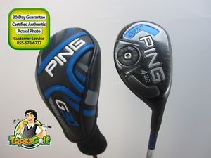 2015 PING G30 4 Hybrid 22 degree Graphite TFC 419 Regular Flex Headcover 12969