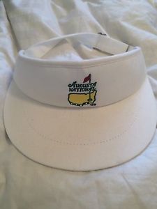 Masters Augusta National Members Only Visor - White + Members Only Golf Balls +