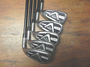 Very Nice, Callaway Golf, EDGE Irons,  7 thur PW plus AW, Graphite, Regular Flex