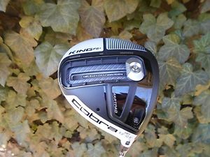 New RH Cobra King F6+ White Driver Matrix White Tie Regular + Headcover Wrench