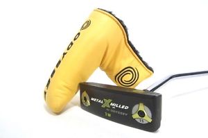 -Tour Issue- ODYSSEY METAL X MILLED 1W 1 WIDE PUTTER Sight Dot & Tour Headcover