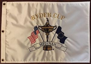 2012 Ryder Cup Medinah Golf Pin Flag Masters British US Open PGA Championship