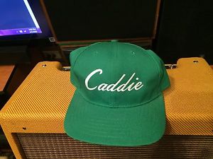 NEW Official Masters Augusta National Caddie Hat w/Tags Adj Lthr Strap L@@k!!!!!