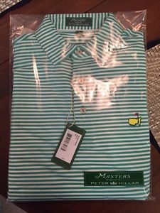 2016 Masters Peter Millar Golf Shirt S