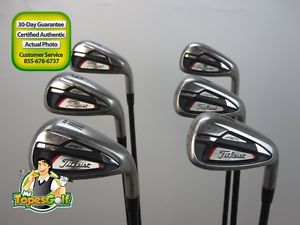 2014 Titleist AP1 714 Iron Set 7-W Graphite Kuro Kage Graphite A Senior Flex 144