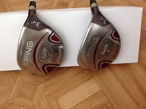 2 Damen Ping Faith Hölzer 3 & 7 für Rechtshänder