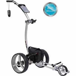 2016 Silver or Black Bat Caddy X4R Remote Golf Cart/Trolley+Accessories