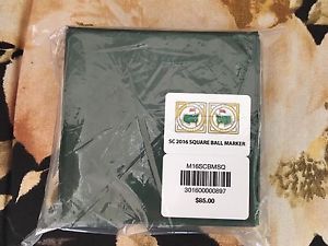 2016 SCOTTY CAMERON MASTERS LIMITED EDITION SQUARE BALL MARKER RARE TOUR ISSUE