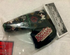 1/15 Scotty Cameron 2015 Holiday Ugly Sweater Black Fur Putter Headcover Cover